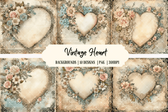 Download Vintage Heart Lace Background - Lace background Collection