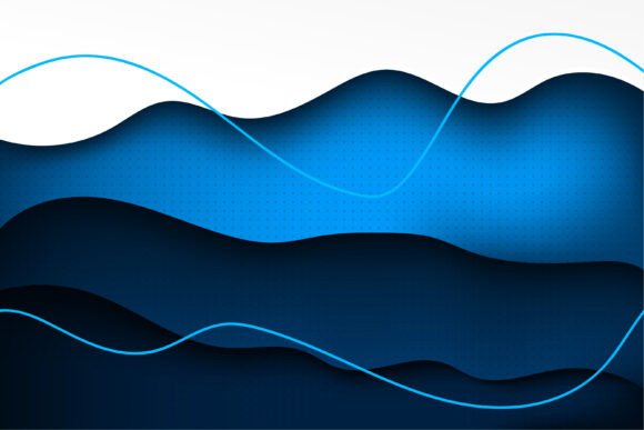 Download Blue Wave Background - Premium Resources