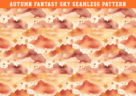Download Fall Fantasy Sky Seamless - Premium Resources